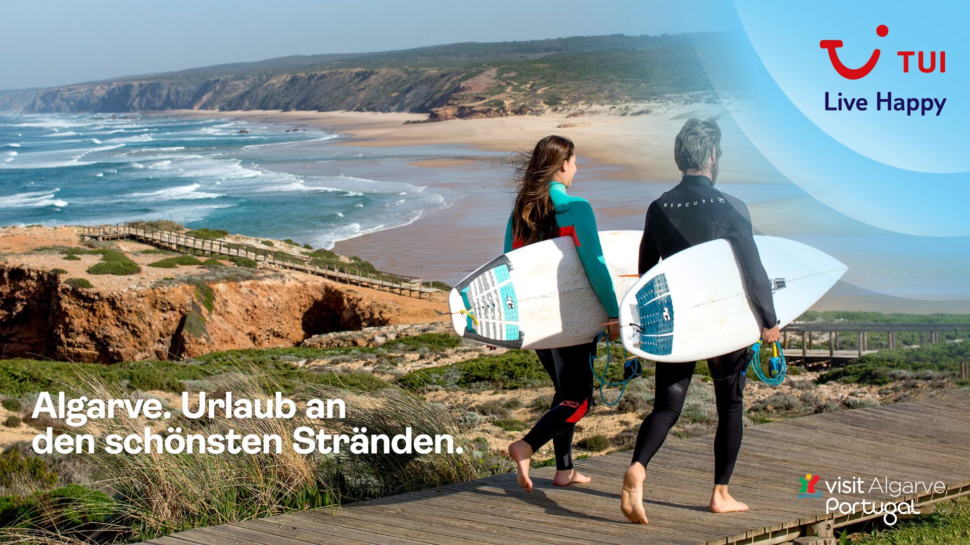 Werbebild der Algarve