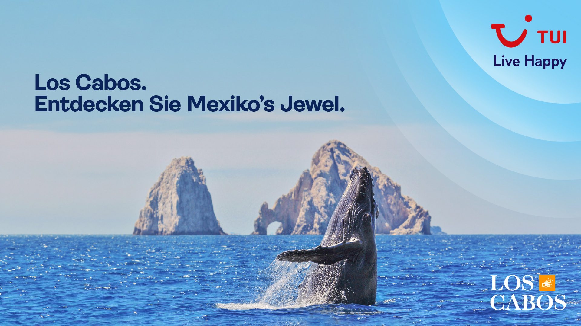 Werbeanzeige für Los Cabos