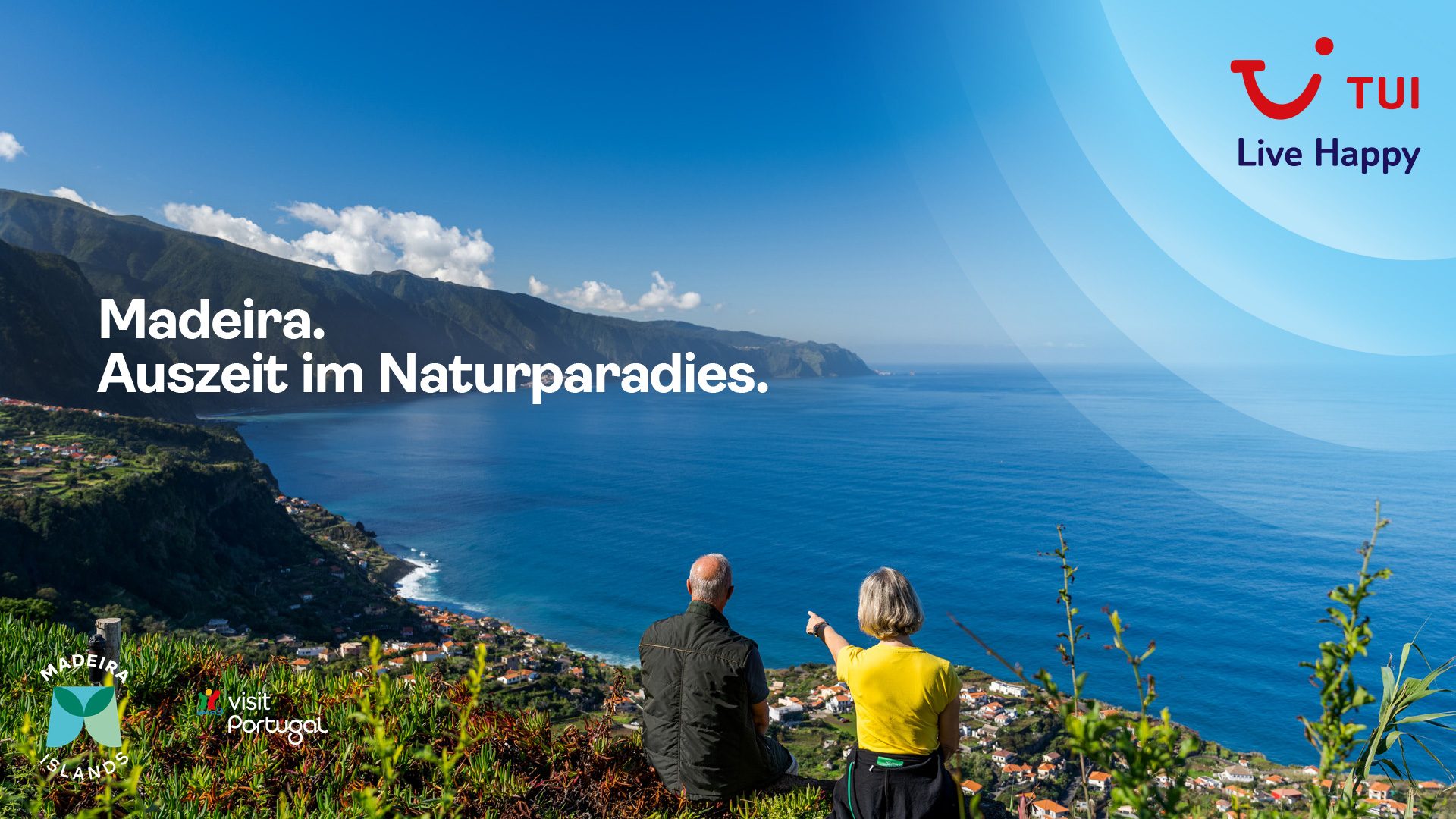 Werbeanzeige für Madeira