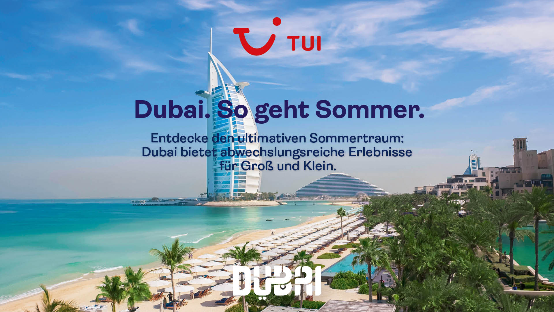 Werbeanzeige für Dubai