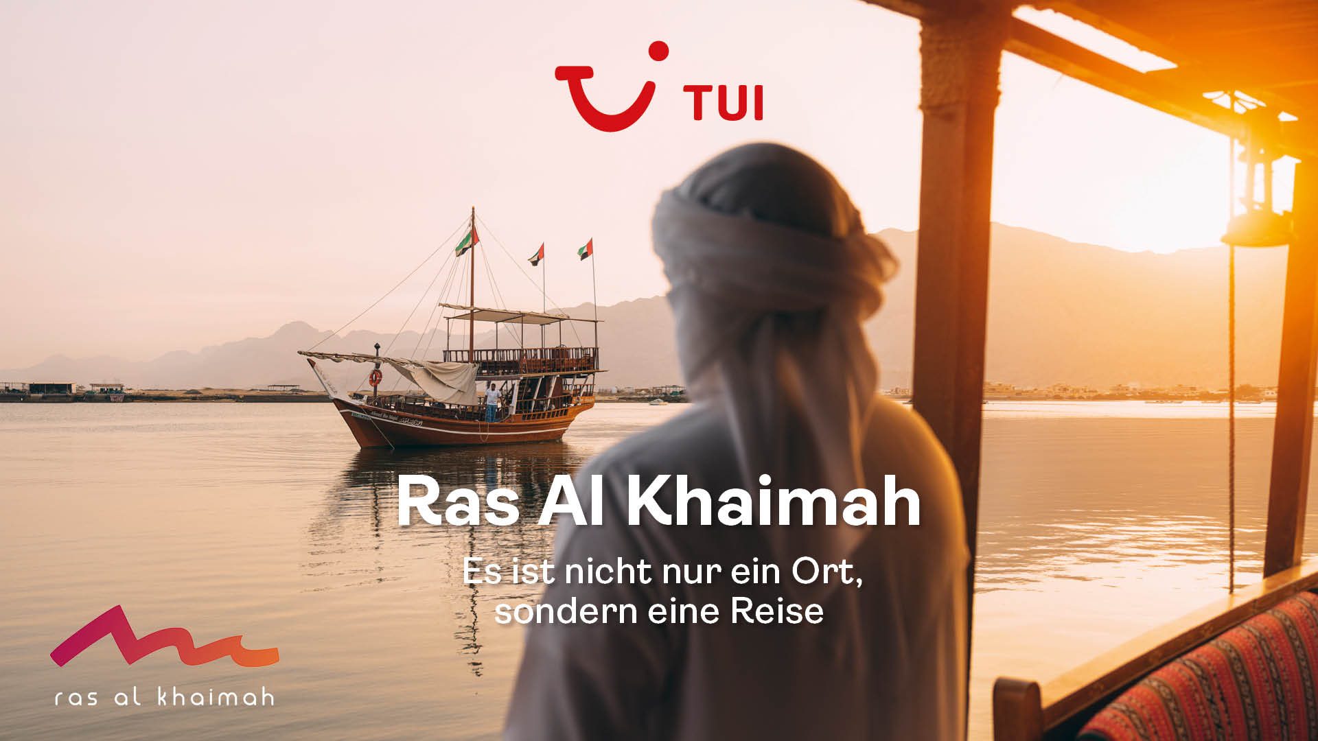 Werbeanzeige für Ras al Khaimah