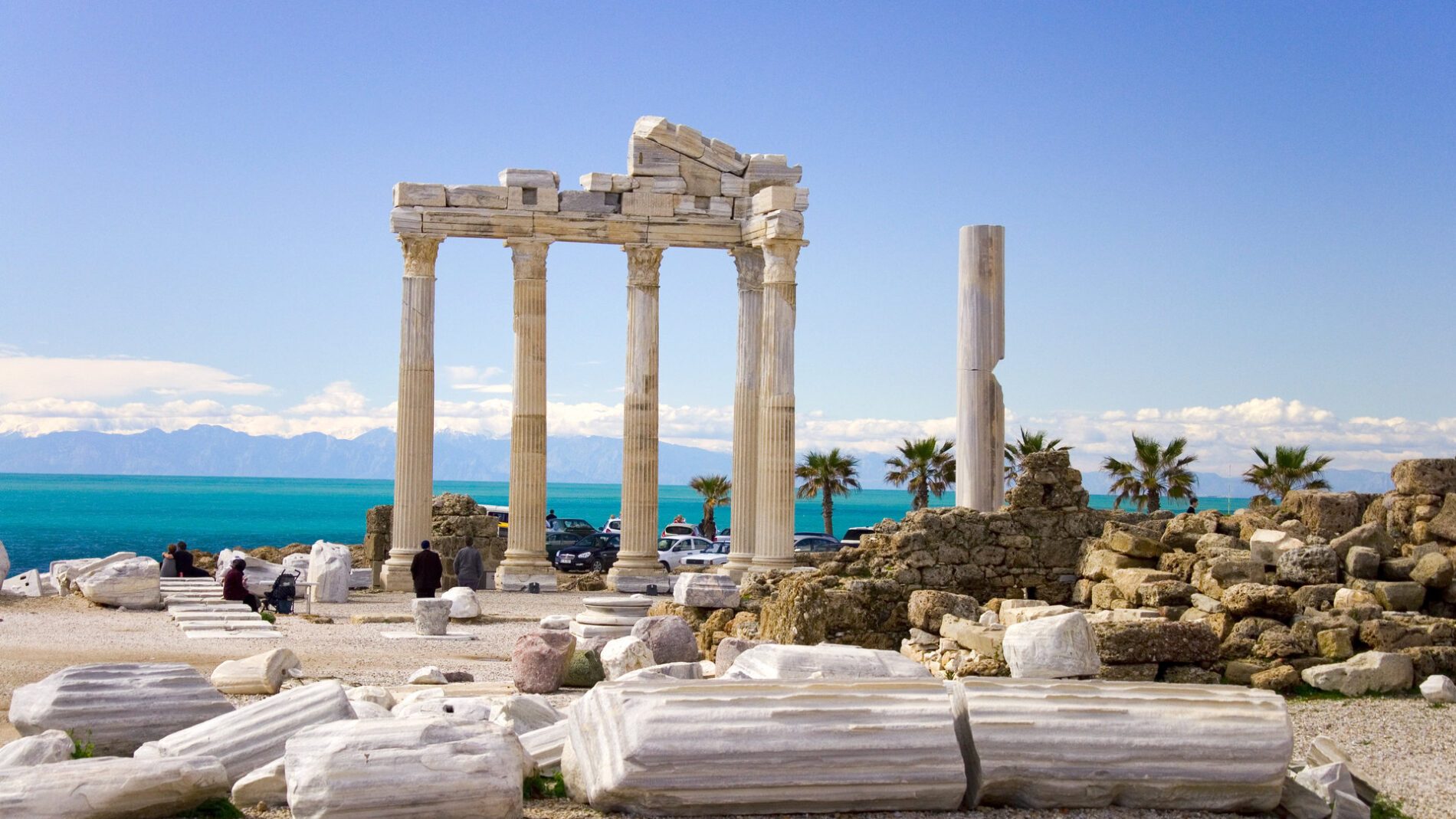 Apollon Tempel, Side, Türkei