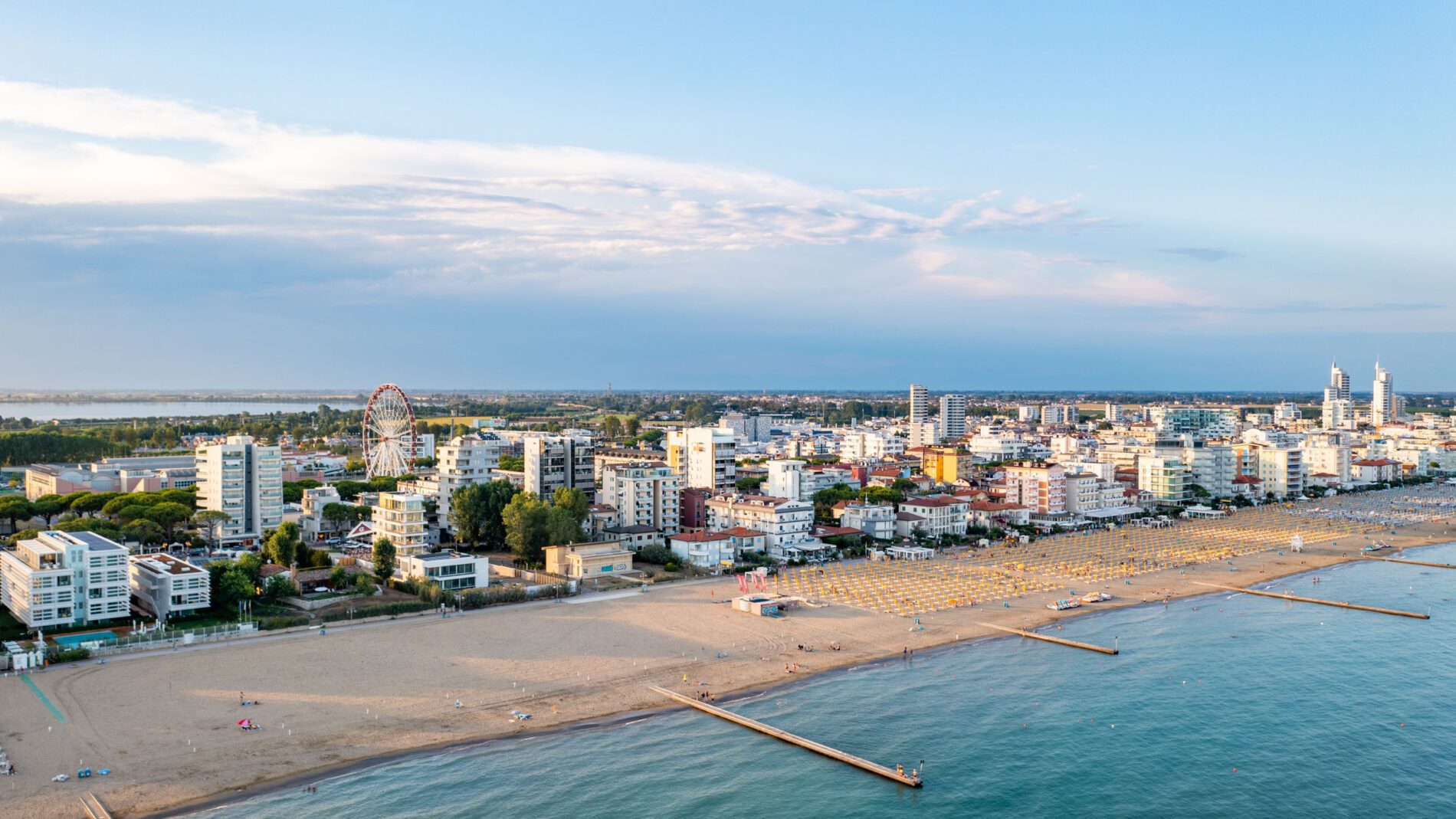 Lido di Jesolo beach, Italy
