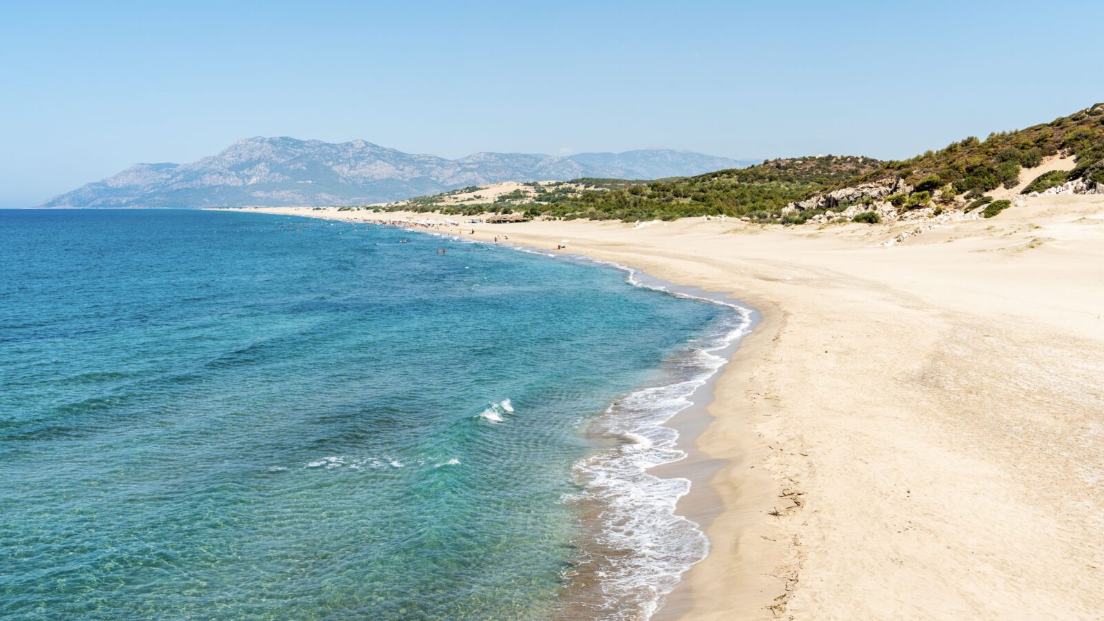 Patara beach in Antalya province of Turkey