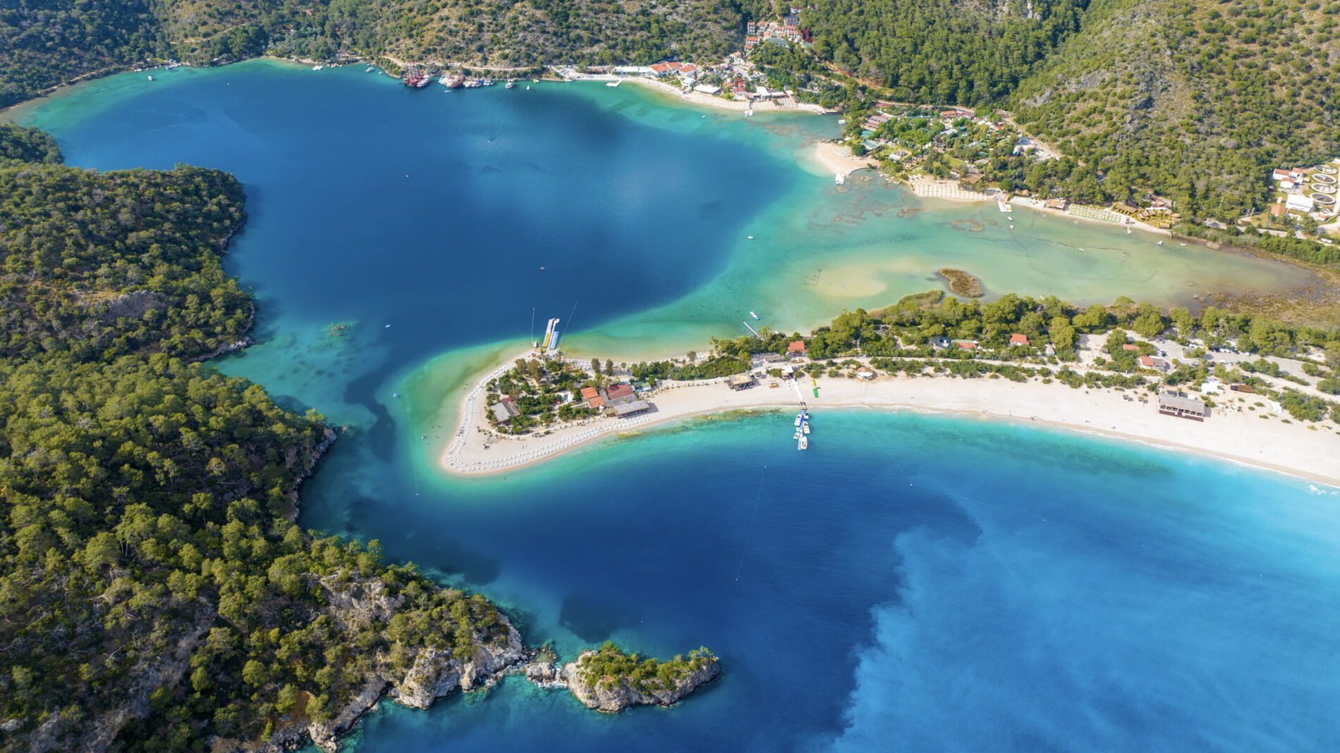Fethiye, Muğla: Aerial View of Majestic Ölüdeniz Beach