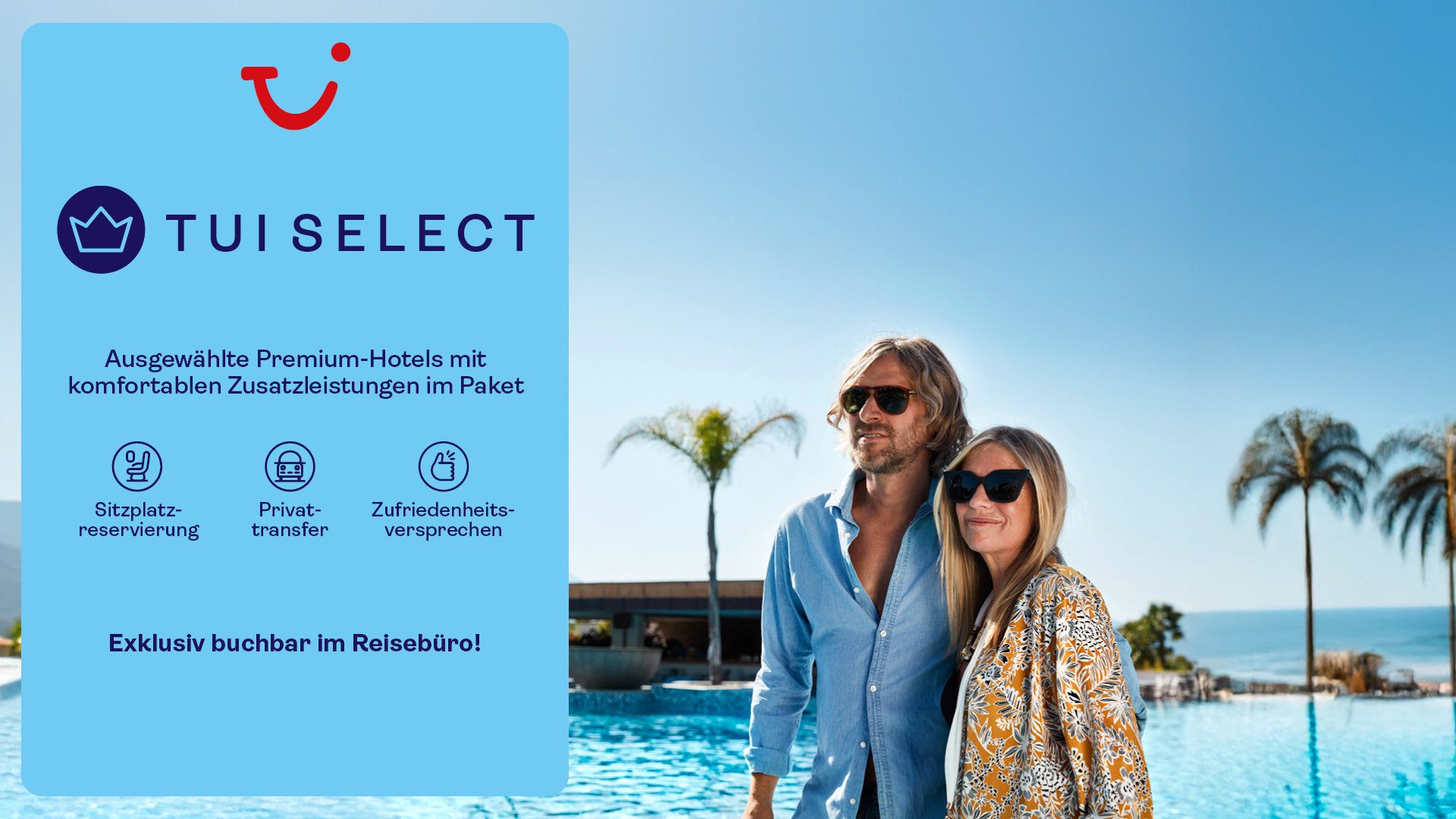 Werbeanzeige für TUI SELECT