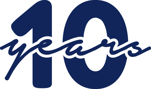 TUI BLUE 10 Years Logo
